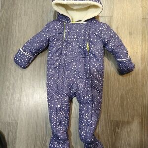 Galaxy Print Kids Footie Pajamas